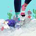 United Oddsocks Ladies 37-42 Llama V Unicorn...